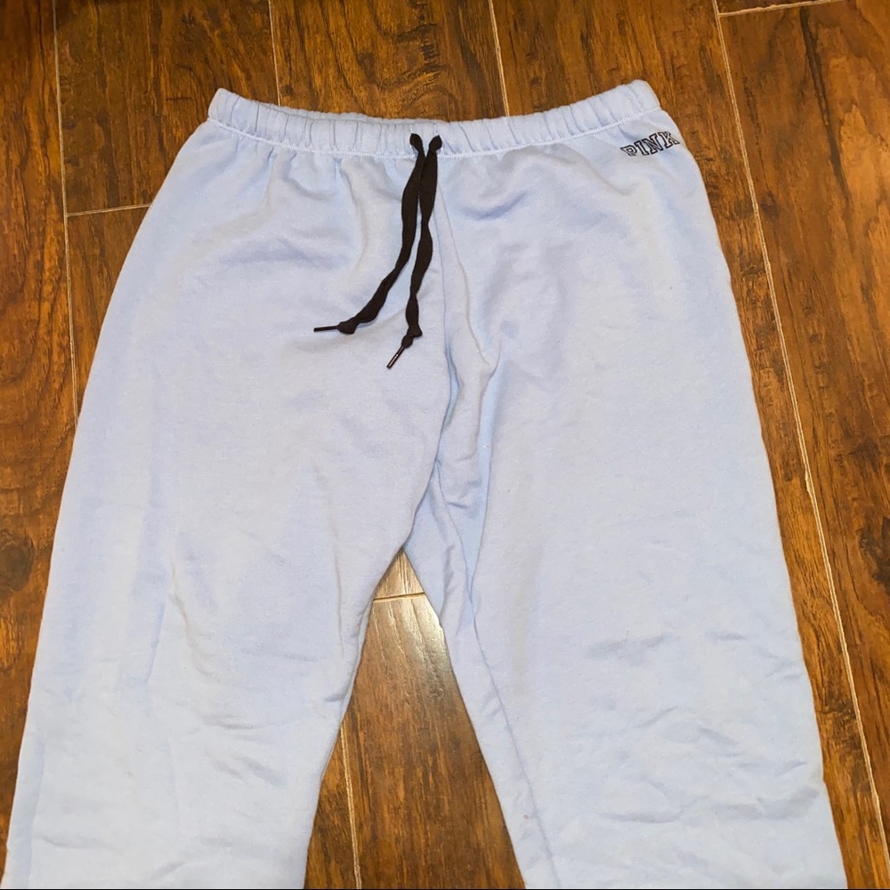 VS Pink blue sweatpants